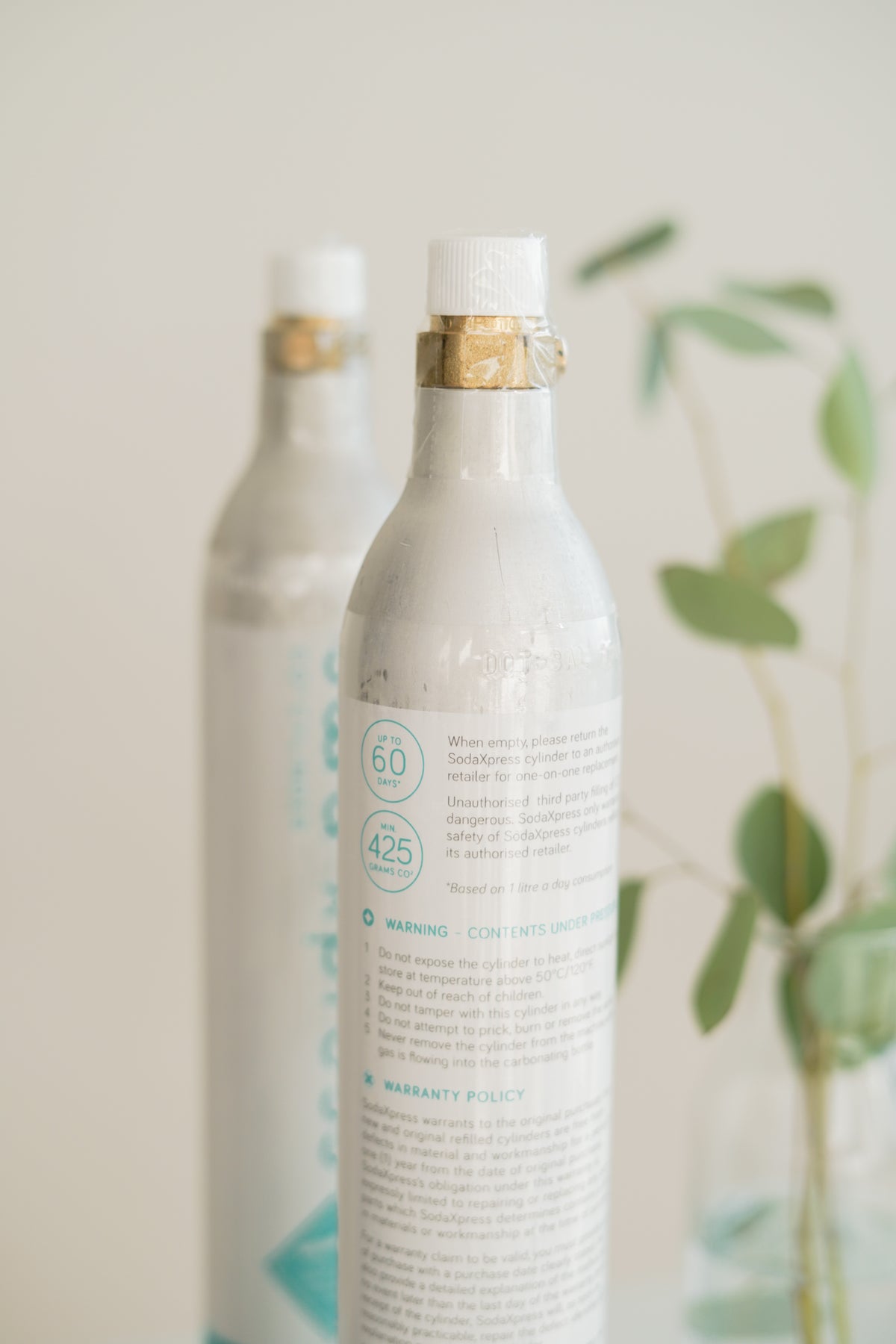 SodaXpress New Carbonating Cylinder x3 Bundle