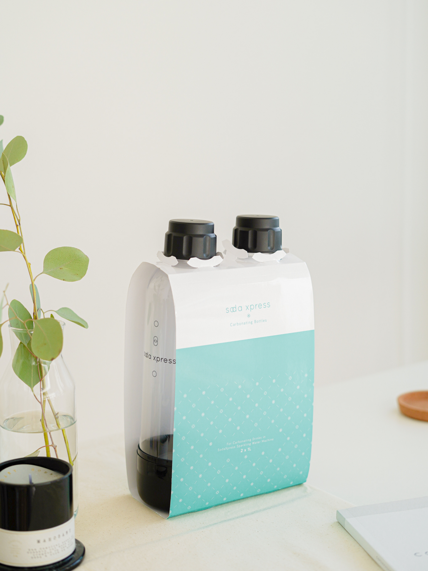SodaXpress 1L Carbonating Bottle (In Pair)