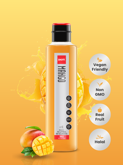 SHOTT Beverages Mango Syrup 1L