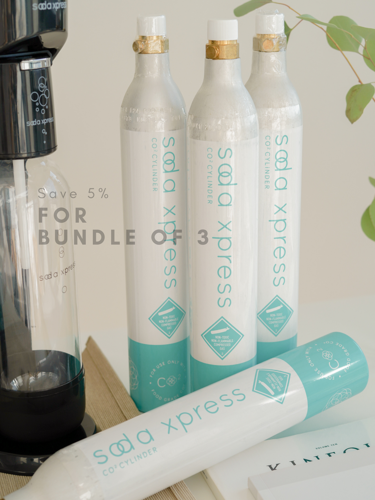 SodaXpress New Carbonating Cylinder