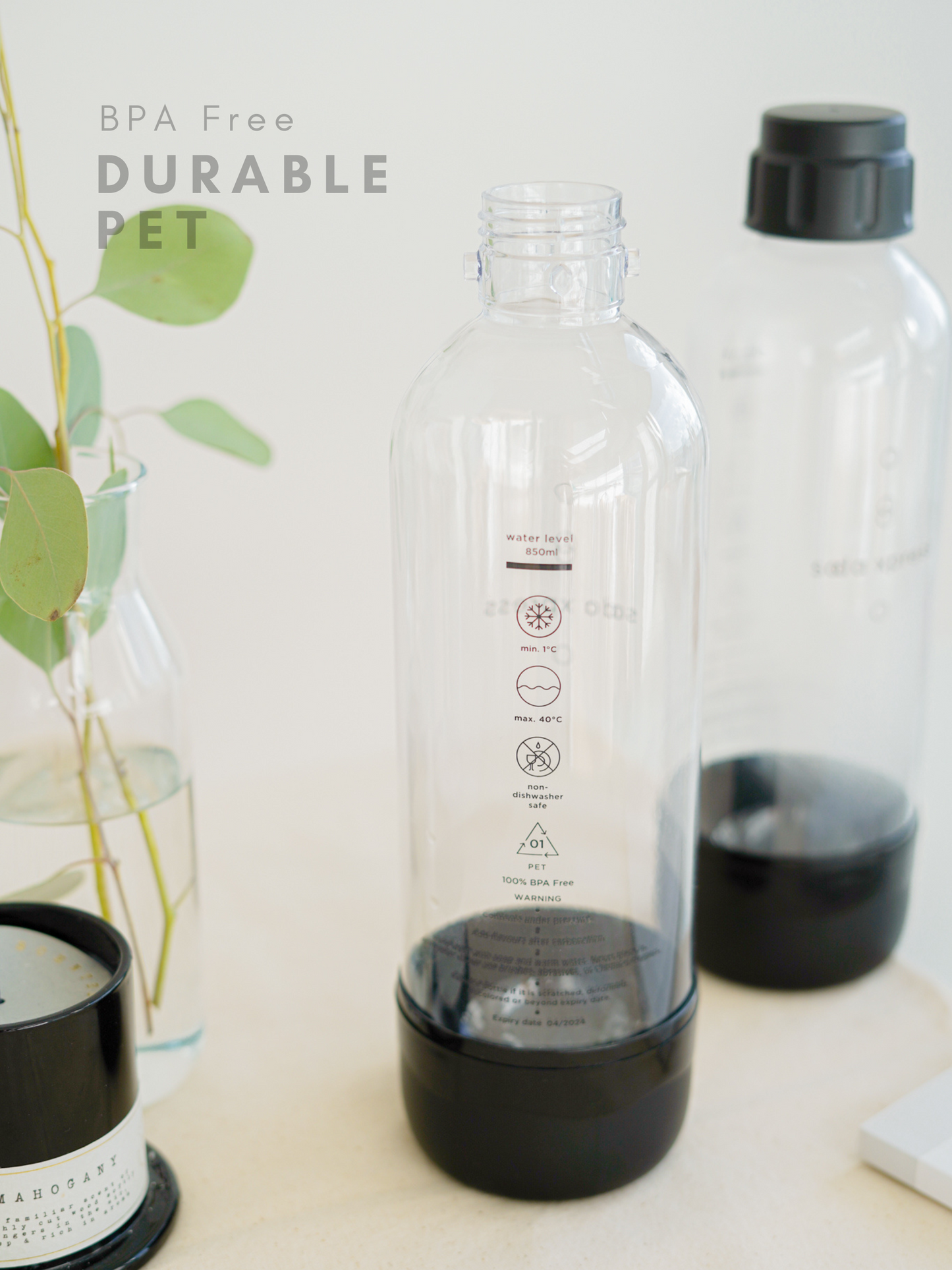 SodaXpress 1L Carbonating Bottle (In Pair)