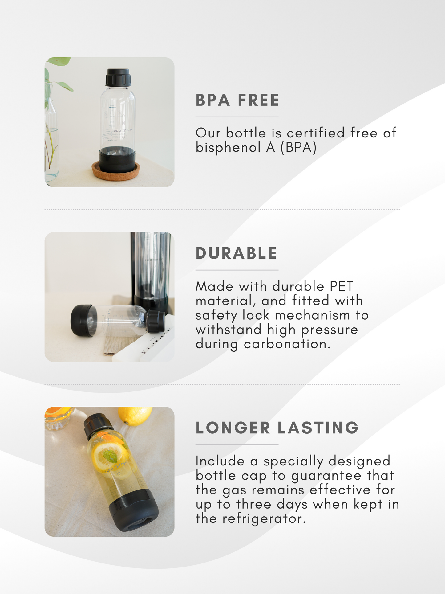 SodaXpress 500ML Carbonating Bottle