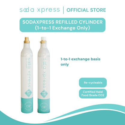 SodaXpress Refilled Cylinder (1-to-1 Exchange Only)